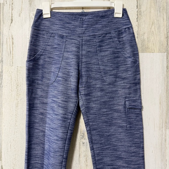 Balance Collection by Marika Dark Blue  Flare Pants leggings - Picture 2 of 9